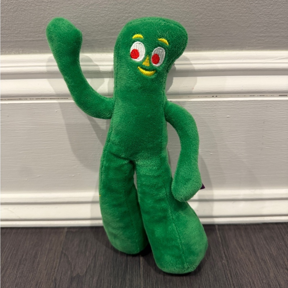 Gumby Green Plush Dog Pet Toy - Picture 1 of 5
